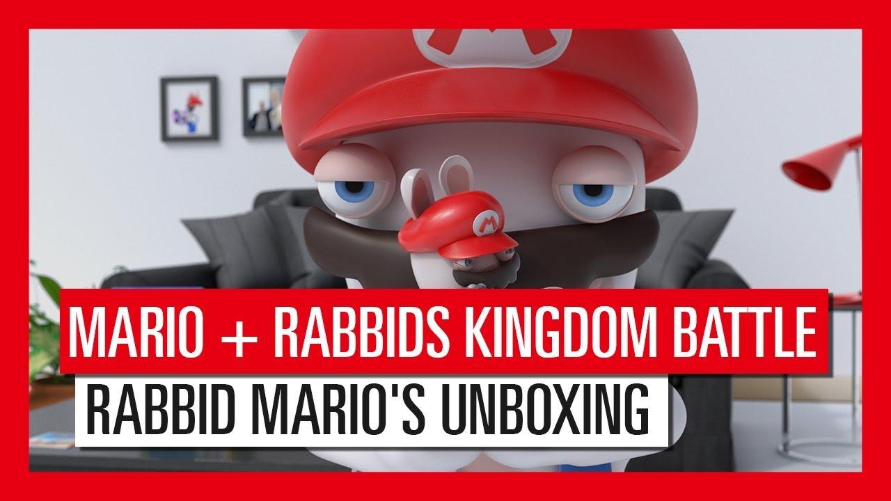 Mario + Rabbids Kingdom Battle - Rabbid Mario's Unboxing thumbnail