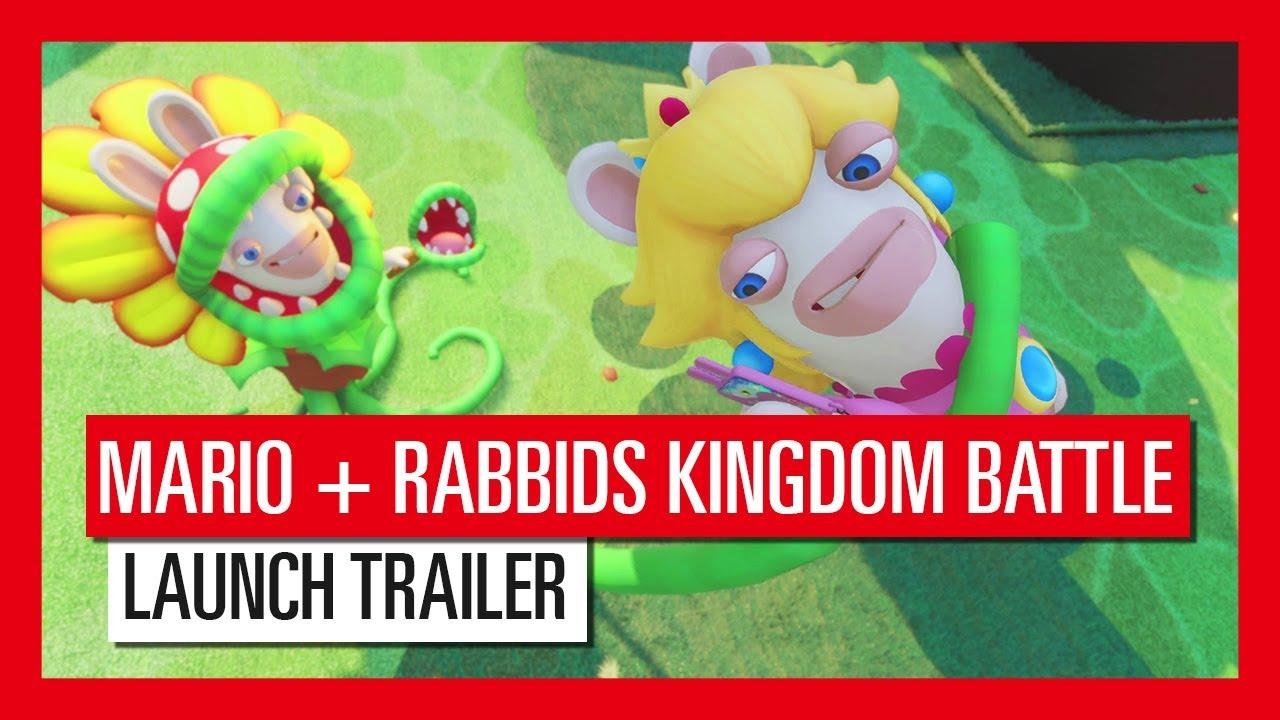 Mario + Rabbids Kingdom Battle - Accolade launch trailer - PT thumbnail