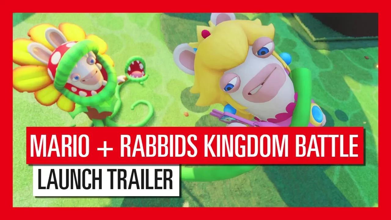 Mario + Rabbids Kingdom Battle - Accolade Launch-Trailer - AUT thumbnail