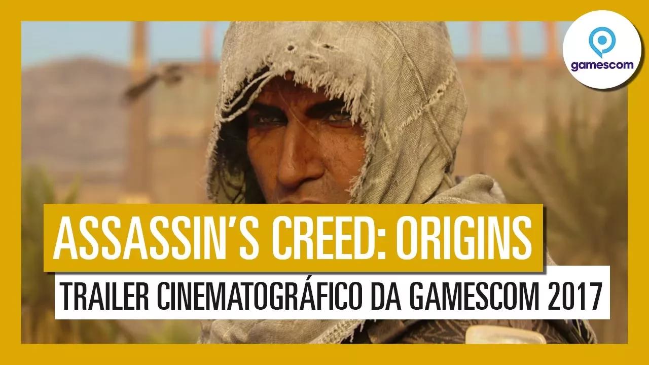 Assassin’s Creed Origins: trailer cinematográfico da Gamescom 2017 - PT thumbnail