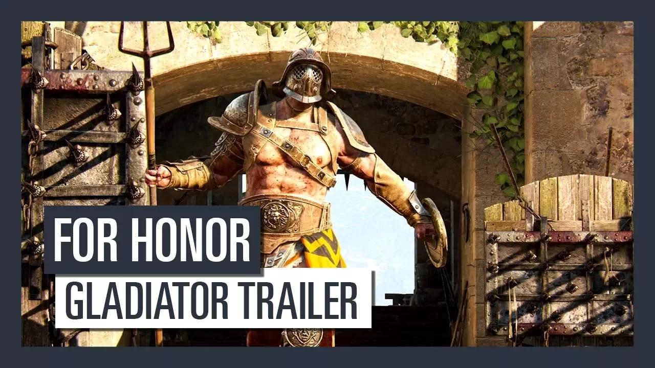 For Honor Grudge and Glory - Gladiator trailer thumbnail