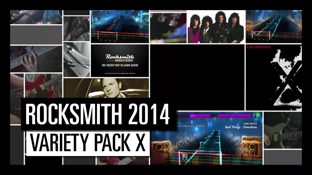 Rocksmith 2014 Edition DLC - Variety Pack X thumbnail