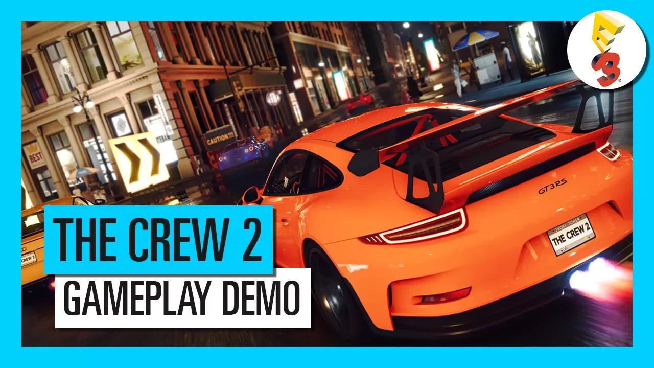 THE CREW 2 - E3 2017 - GAMEPLAY DEMO [PT] thumbnail