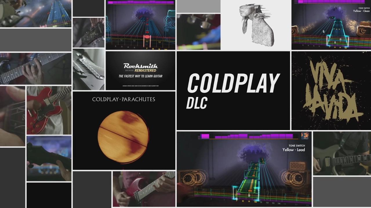 Rocksmith 2014 Edition DLC - Coldplay thumbnail