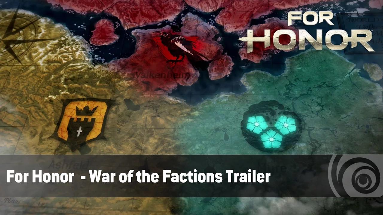 For Honor  - War of the Factions Trailer [PT] thumbnail