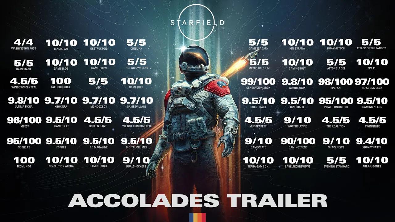 Starfield - Accolades Trailer thumbnail