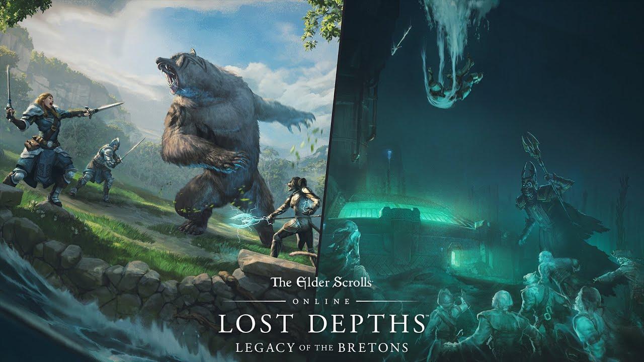 The Elder Scrolls Online: Lost Depths Gameplay Trailer thumbnail