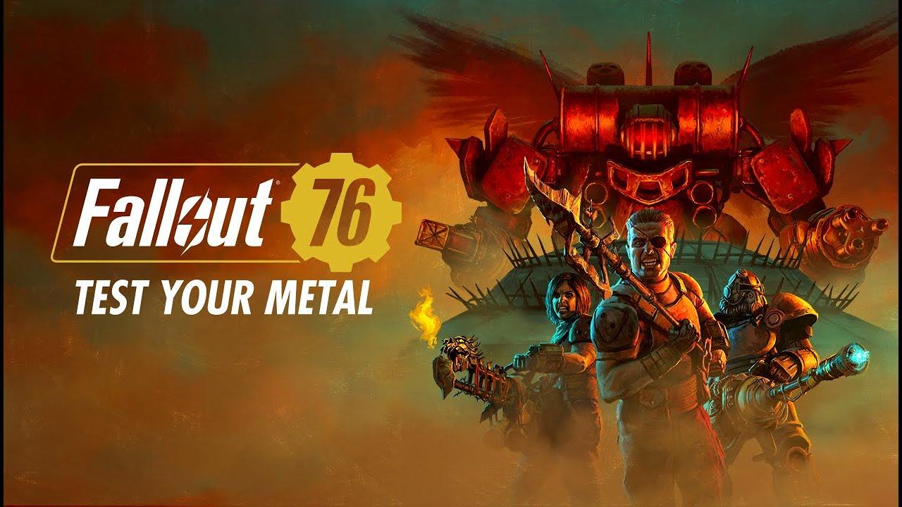 Fallout 76: Test Your Metal Launch Trailer thumbnail