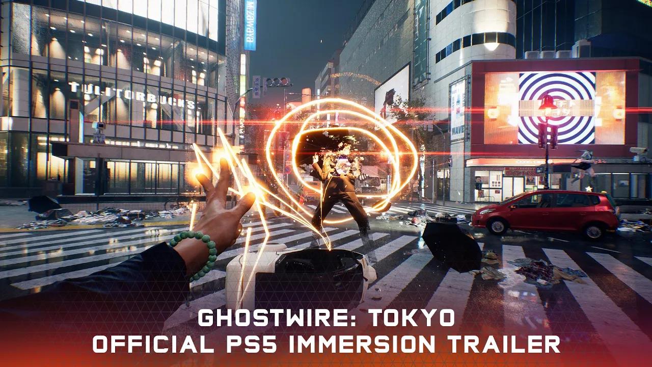 Ghostwire: Tokyo - Official PS5 Immersion Trailer | PS5 thumbnail